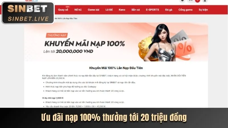 Khuyến mãi chào mừng thành viên mới v999